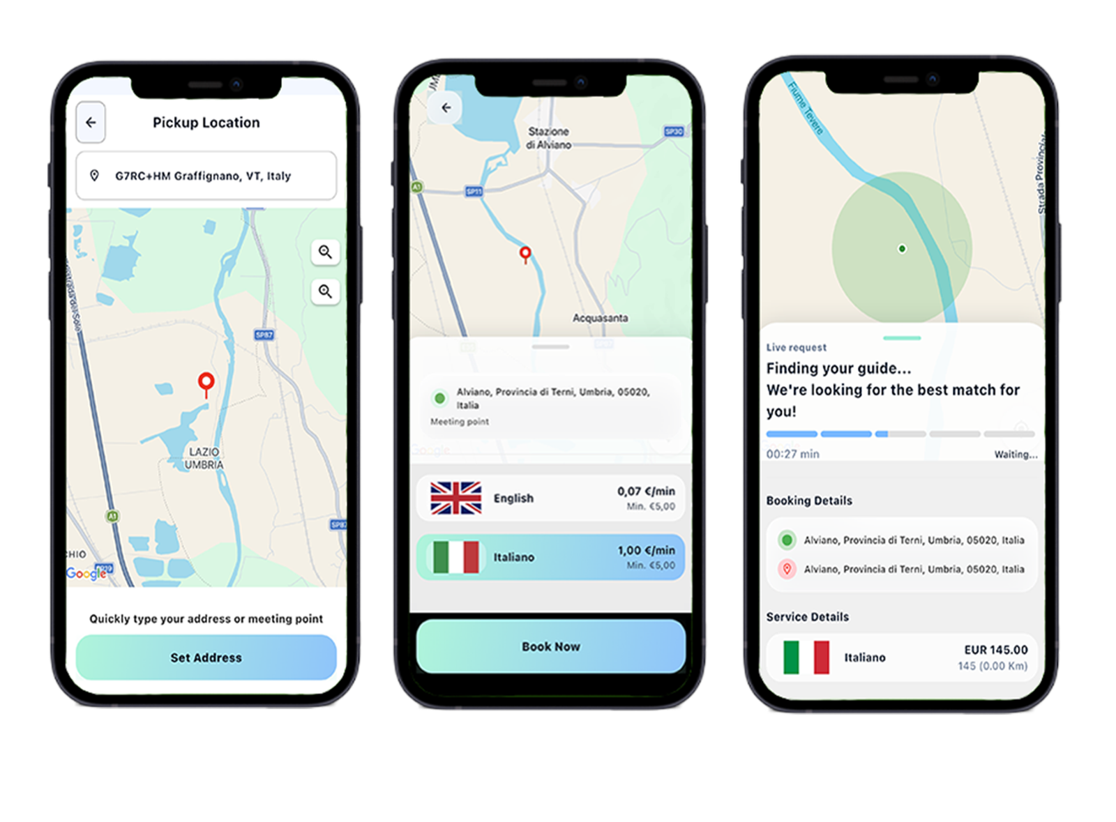 Boda mobile apps preview